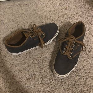 Blue skate vans